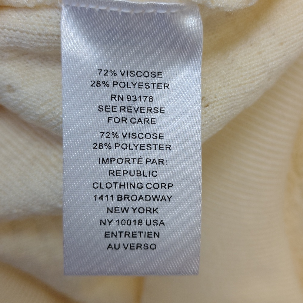 Truth Ivory Knit Short Sleeve Sweater Top - Picture 9 of 11